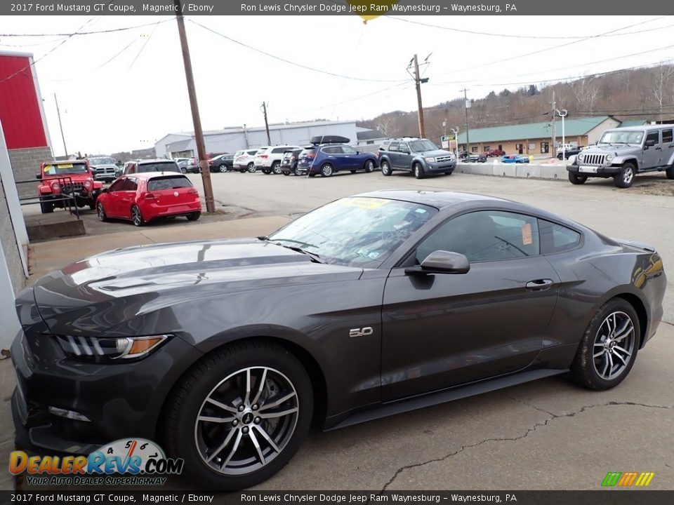 2017 Ford Mustang GT Coupe Magnetic / Ebony Photo #1