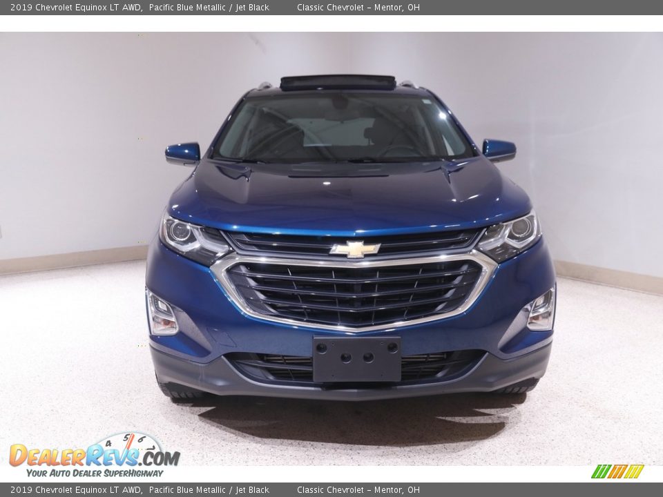 2019 Chevrolet Equinox LT AWD Pacific Blue Metallic / Jet Black Photo #2