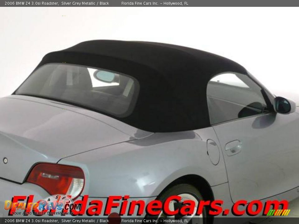 2006 BMW Z4 3.0si Roadster Silver Grey Metallic / Black Photo #9