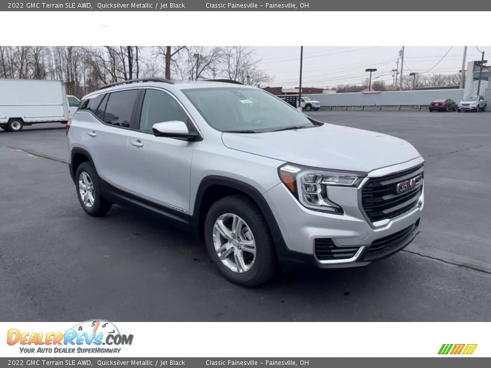 Quicksilver Metallic 2022 GMC Terrain SLE AWD Photo #2