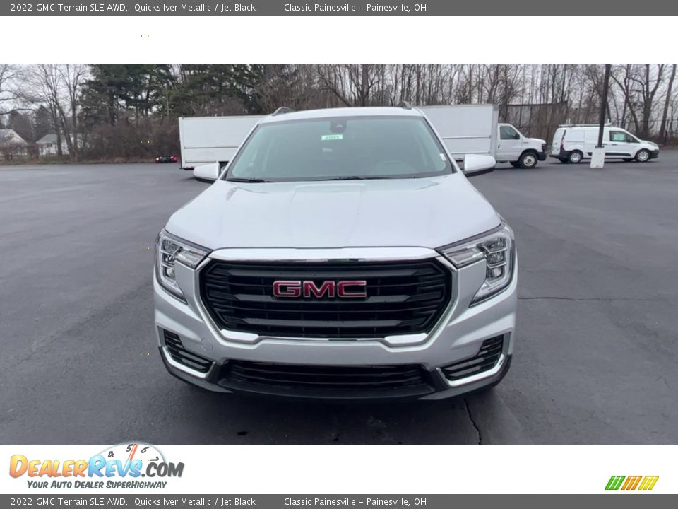 2022 GMC Terrain SLE AWD Quicksilver Metallic / Jet Black Photo #3