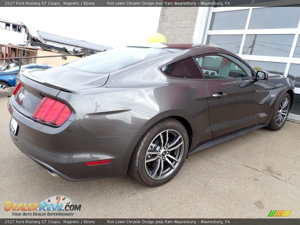 2017 Ford Mustang GT Coupe Magnetic / Ebony Photo #3