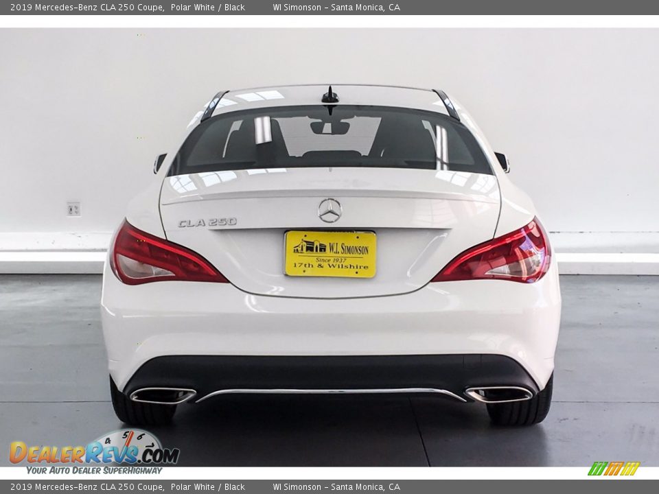 2019 Mercedes-Benz CLA 250 Coupe Polar White / Black Photo #3