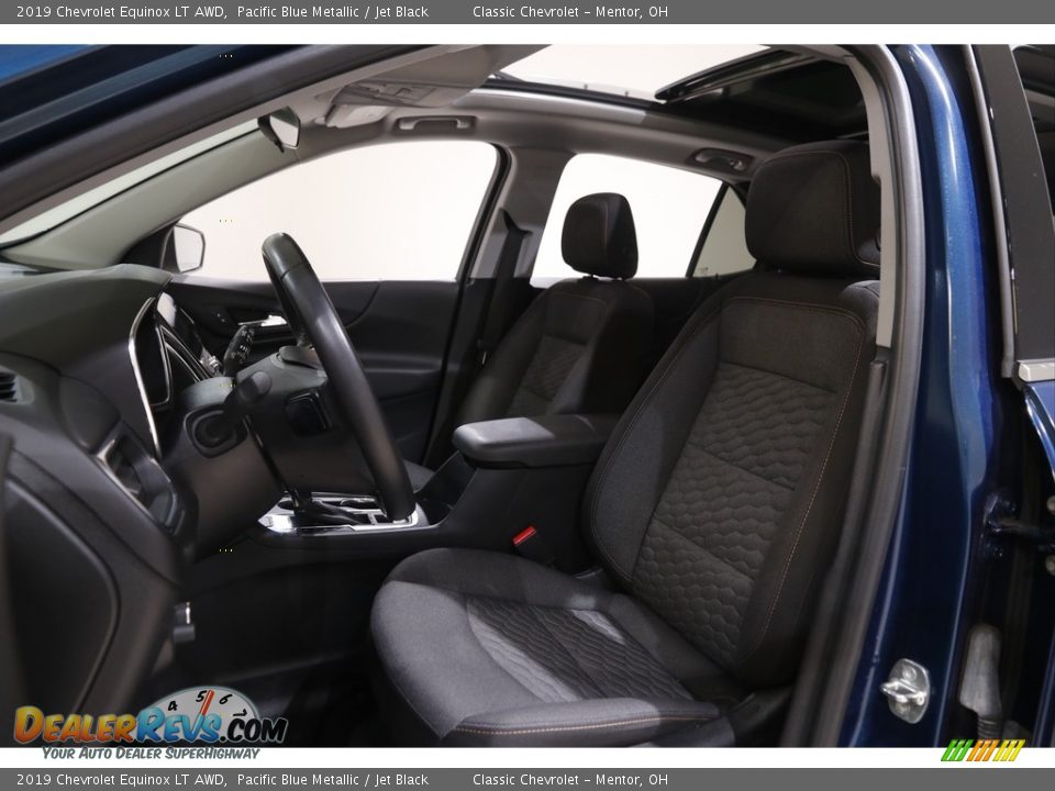 2019 Chevrolet Equinox LT AWD Pacific Blue Metallic / Jet Black Photo #5