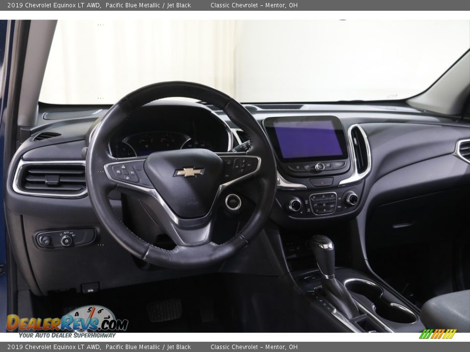 2019 Chevrolet Equinox LT AWD Pacific Blue Metallic / Jet Black Photo #6