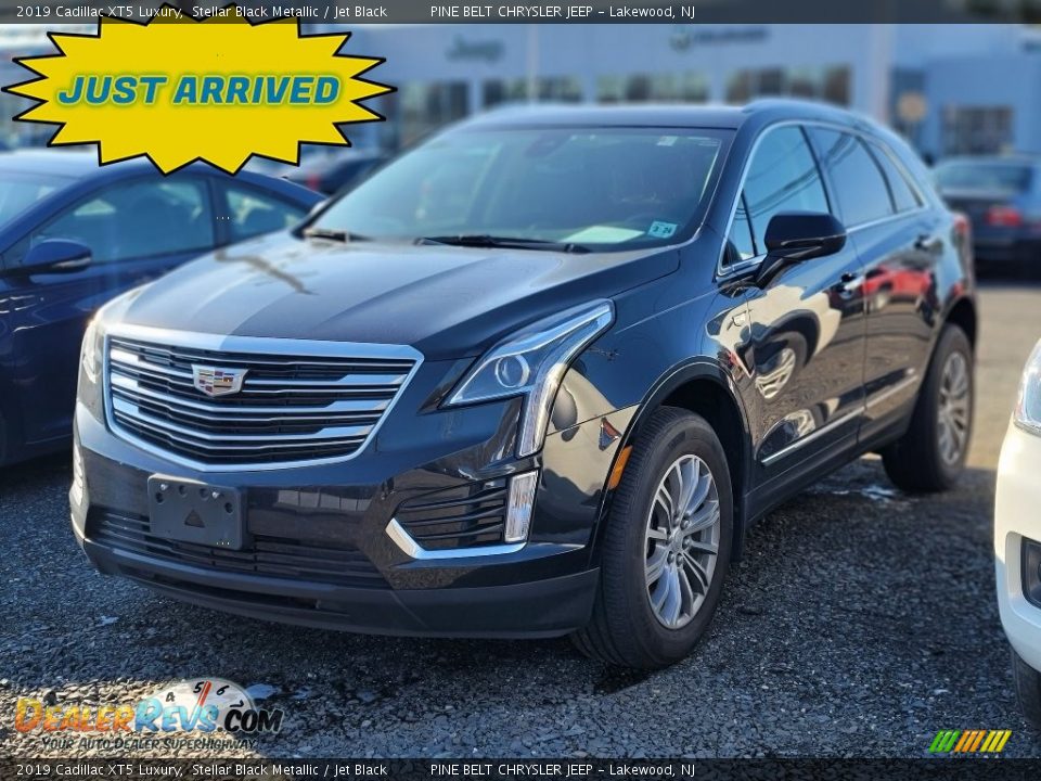 2019 Cadillac XT5 Luxury Stellar Black Metallic / Jet Black Photo #1