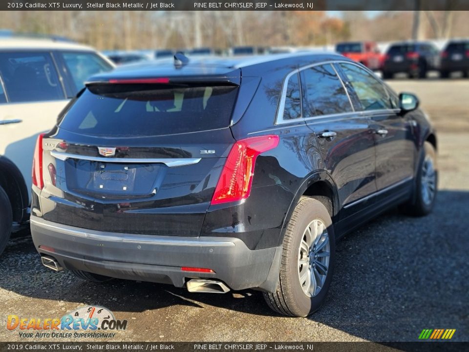 2019 Cadillac XT5 Luxury Stellar Black Metallic / Jet Black Photo #3