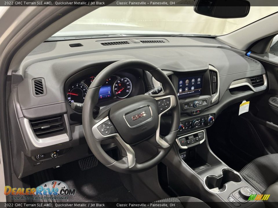 2022 GMC Terrain SLE AWD Quicksilver Metallic / Jet Black Photo #10