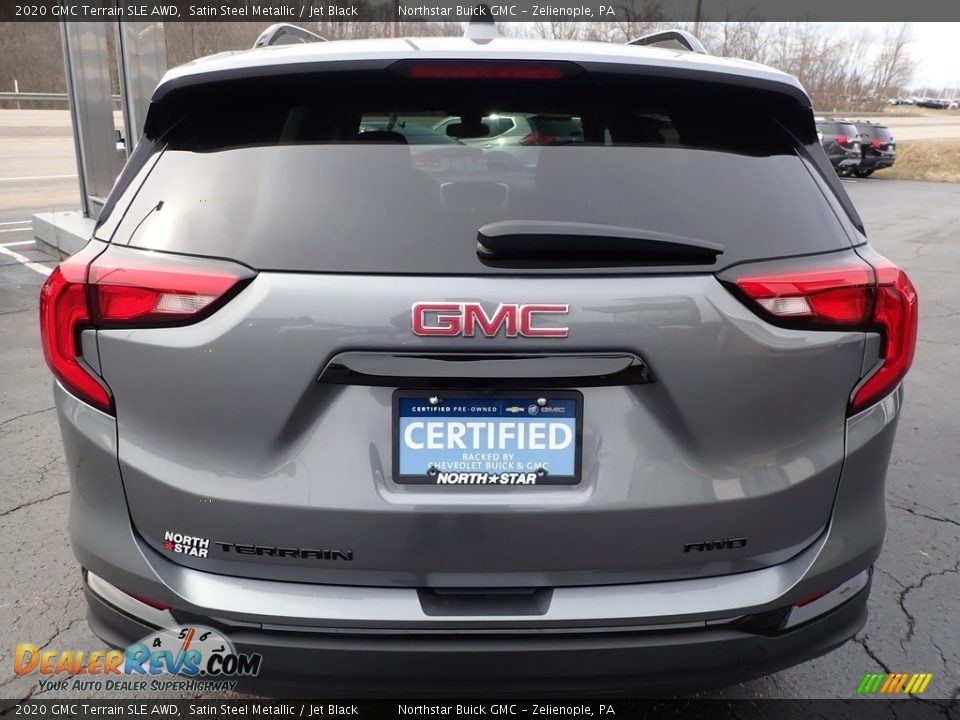 2020 GMC Terrain SLE AWD Satin Steel Metallic / Jet Black Photo #10