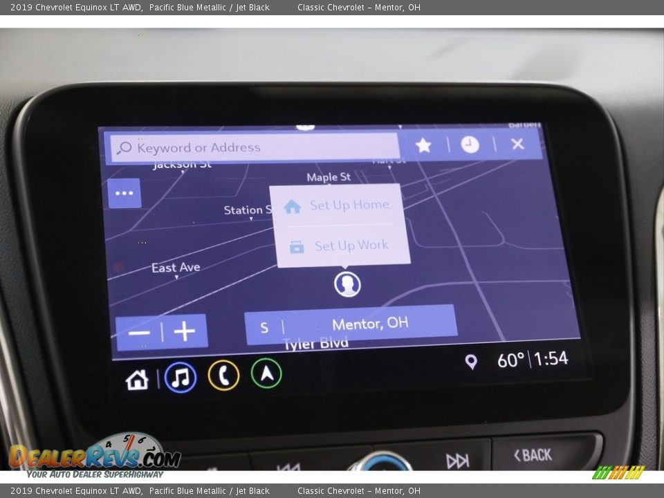 2019 Chevrolet Equinox LT AWD Pacific Blue Metallic / Jet Black Photo #12