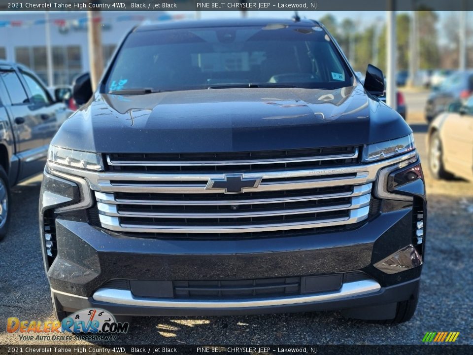 2021 Chevrolet Tahoe High Country 4WD Black / Jet Black Photo #2