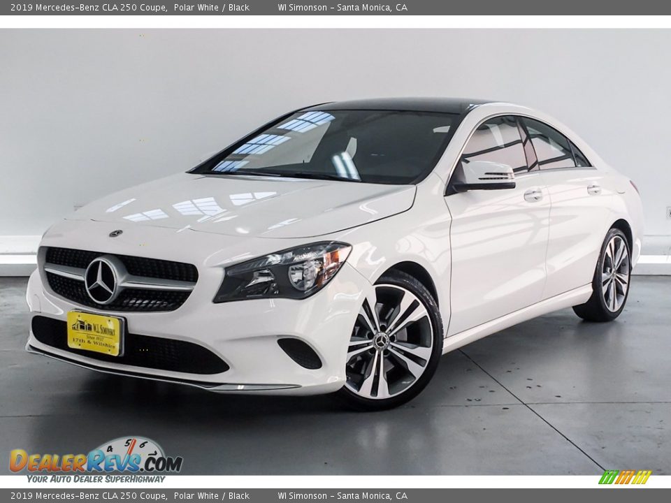 2019 Mercedes-Benz CLA 250 Coupe Polar White / Black Photo #12