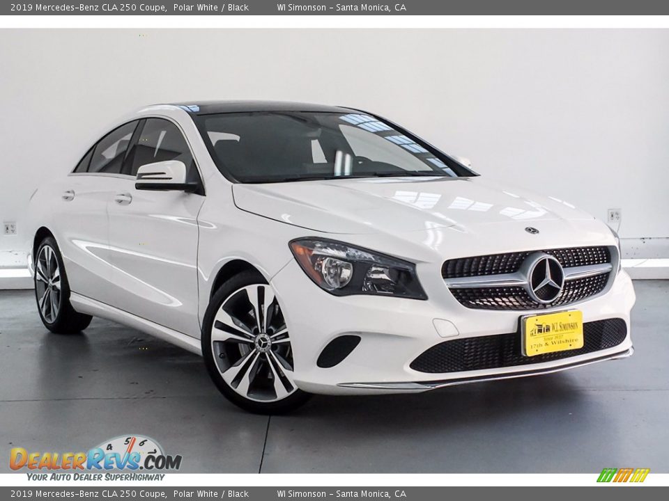 2019 Mercedes-Benz CLA 250 Coupe Polar White / Black Photo #14