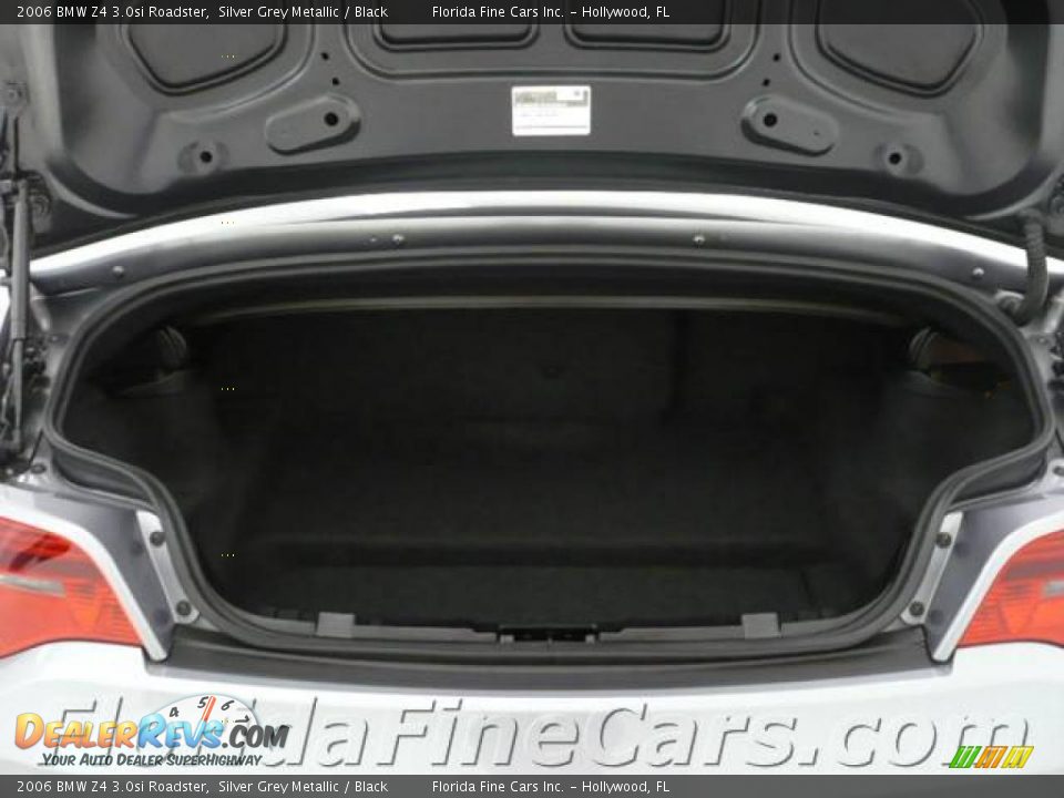 2006 BMW Z4 3.0si Roadster Silver Grey Metallic / Black Photo #11