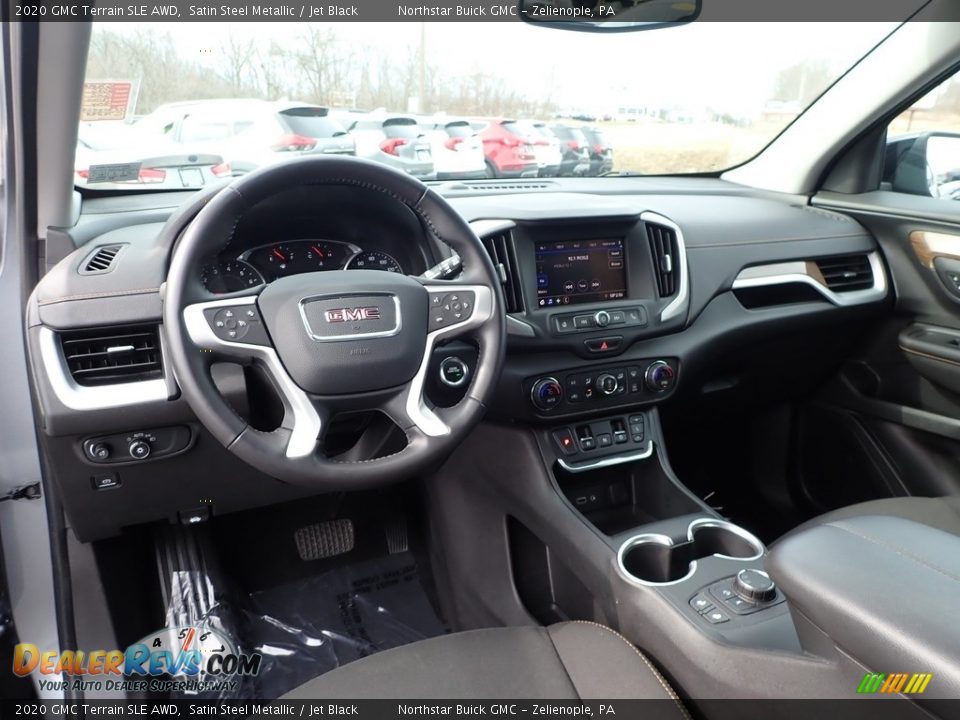 2020 GMC Terrain SLE AWD Satin Steel Metallic / Jet Black Photo #18