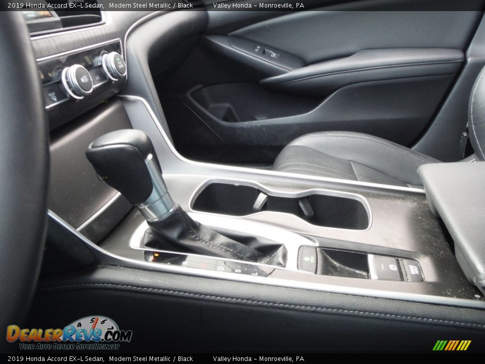 2019 Honda Accord EX-L Sedan Modern Steel Metallic / Black Photo #18