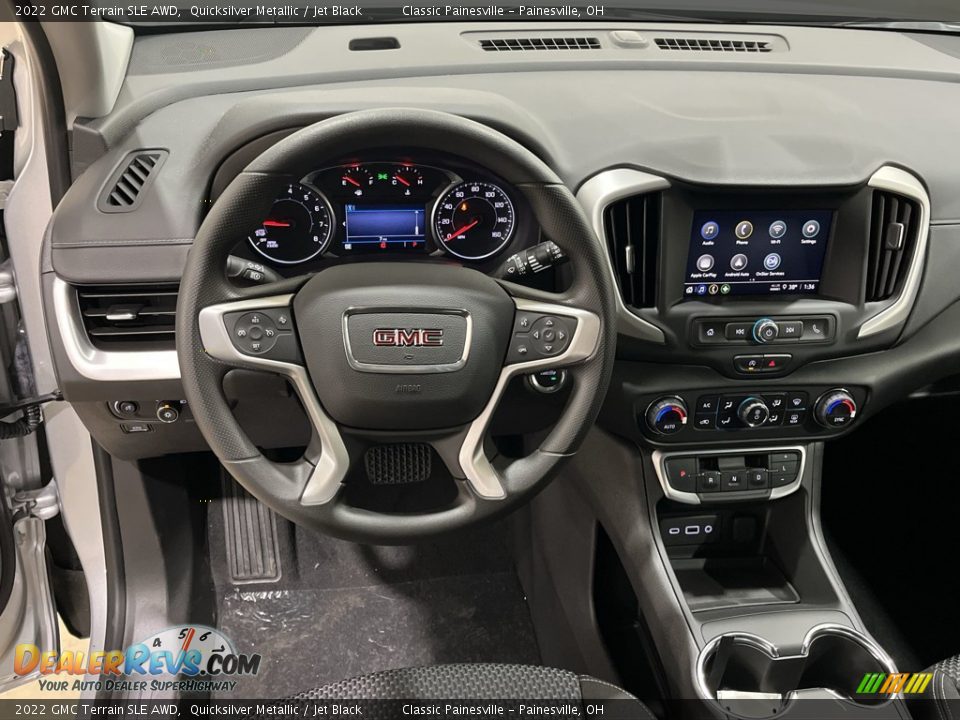 2022 GMC Terrain SLE AWD Quicksilver Metallic / Jet Black Photo #19