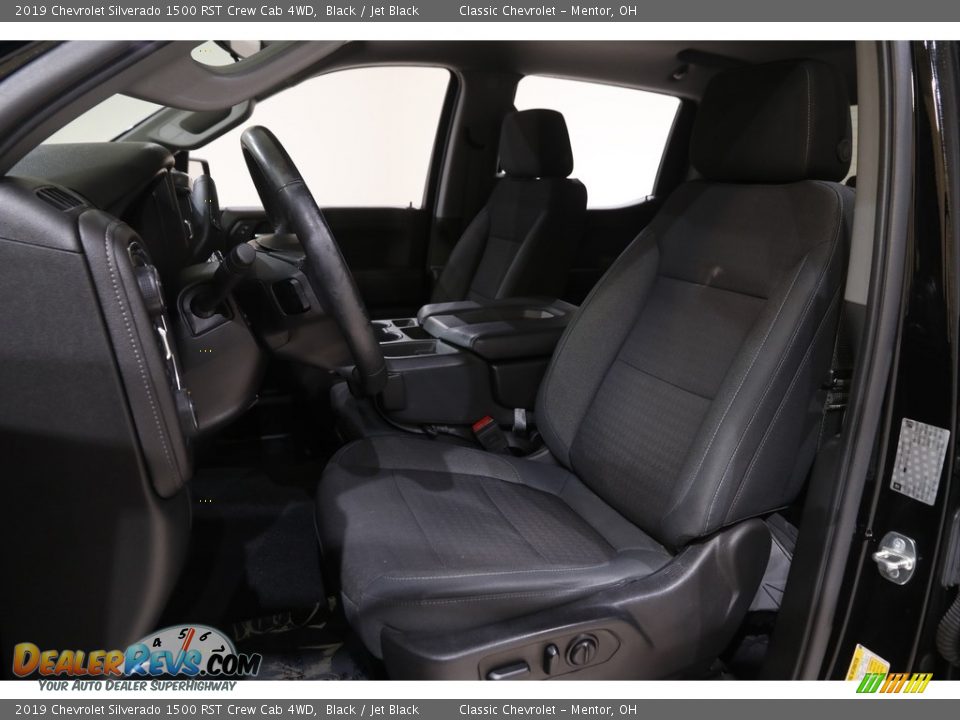 2019 Chevrolet Silverado 1500 RST Crew Cab 4WD Black / Jet Black Photo #5