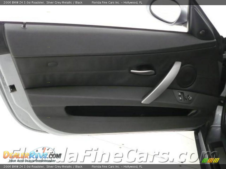 2006 BMW Z4 3.0si Roadster Silver Grey Metallic / Black Photo #12