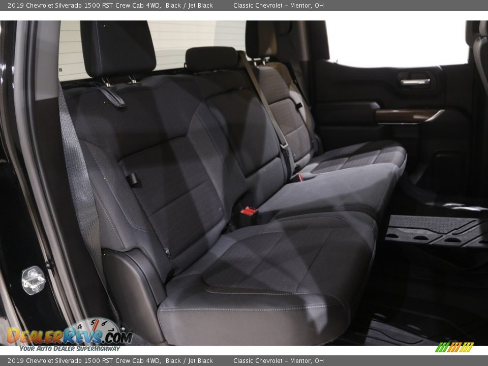 2019 Chevrolet Silverado 1500 RST Crew Cab 4WD Black / Jet Black Photo #16