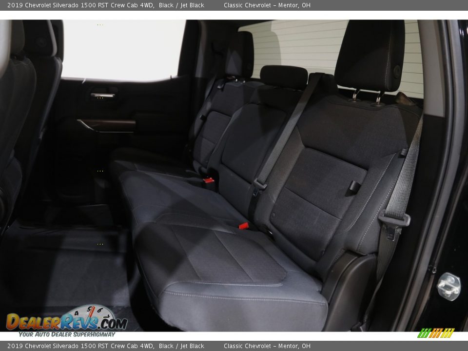 2019 Chevrolet Silverado 1500 RST Crew Cab 4WD Black / Jet Black Photo #17