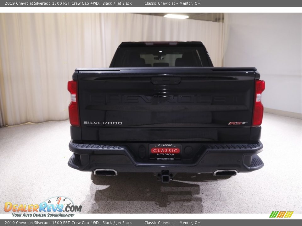 2019 Chevrolet Silverado 1500 RST Crew Cab 4WD Black / Jet Black Photo #18