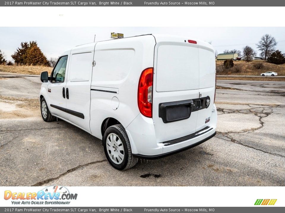 2017 Ram ProMaster City Tradesman SLT Cargo Van Bright White / Black Photo #6