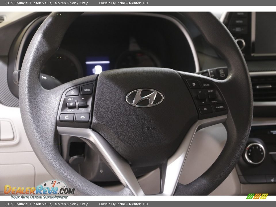 2019 Hyundai Tucson Value Molten Silver / Gray Photo #7