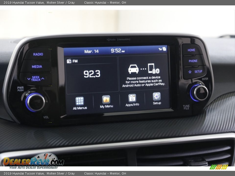 2019 Hyundai Tucson Value Molten Silver / Gray Photo #10