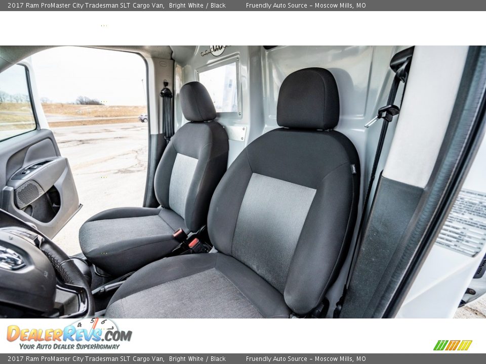 2017 Ram ProMaster City Tradesman SLT Cargo Van Bright White / Black Photo #17