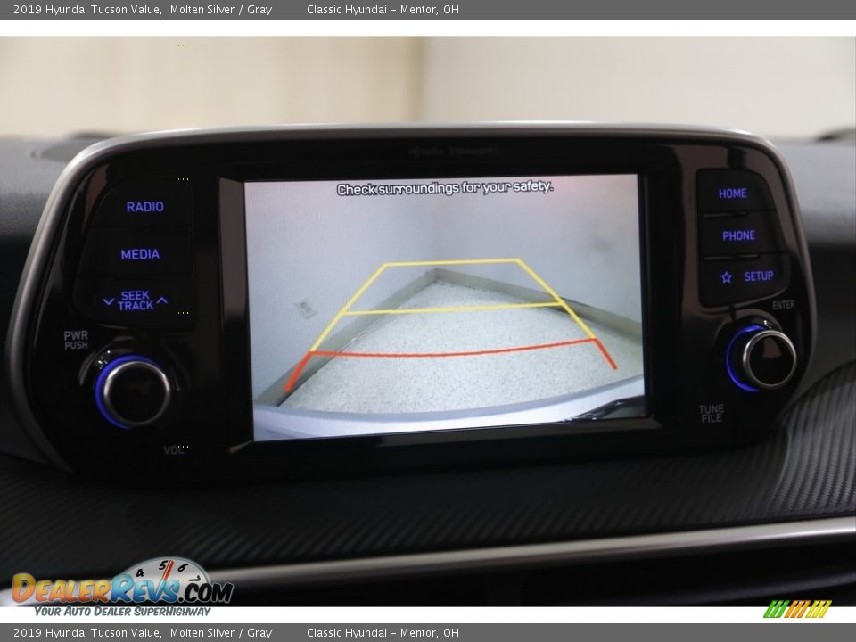 2019 Hyundai Tucson Value Molten Silver / Gray Photo #11