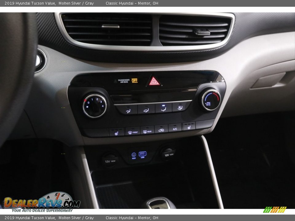 2019 Hyundai Tucson Value Molten Silver / Gray Photo #12