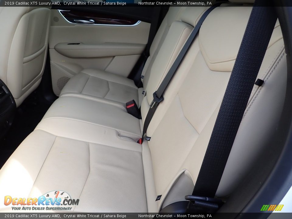 2019 Cadillac XT5 Luxury AWD Crystal White Tricoat / Sahara Beige Photo #21