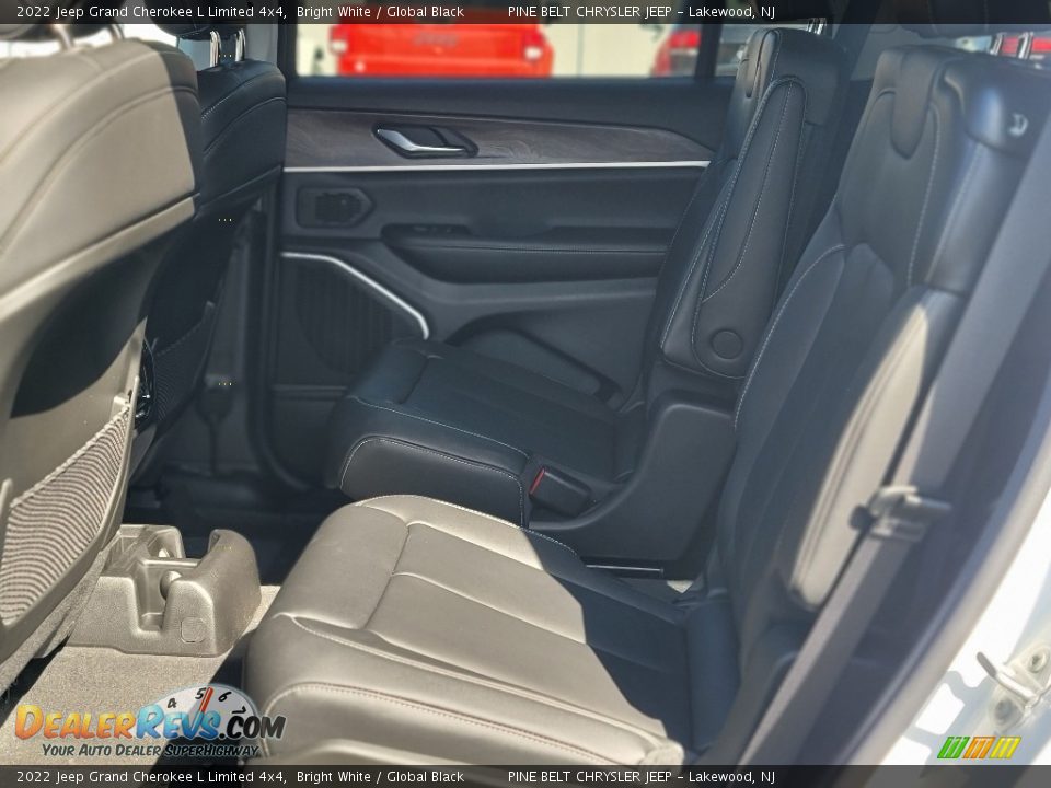 2022 Jeep Grand Cherokee L Limited 4x4 Bright White / Global Black Photo #9