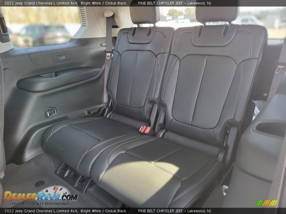 2022 Jeep Grand Cherokee L Limited 4x4 Bright White / Global Black Photo #10
