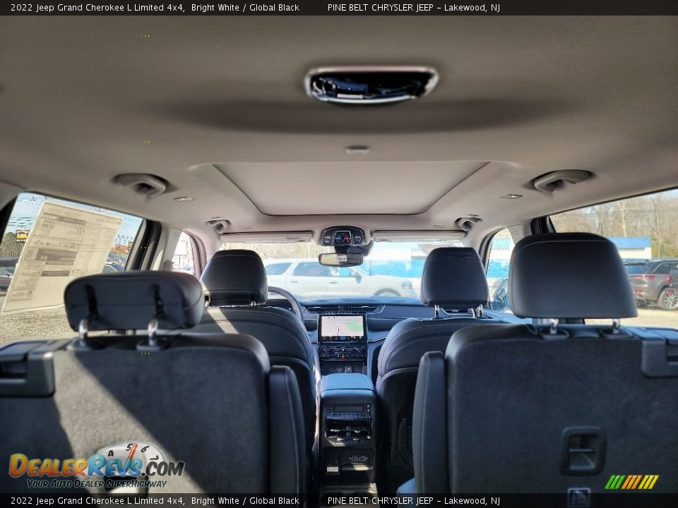 2022 Jeep Grand Cherokee L Limited 4x4 Bright White / Global Black Photo #14