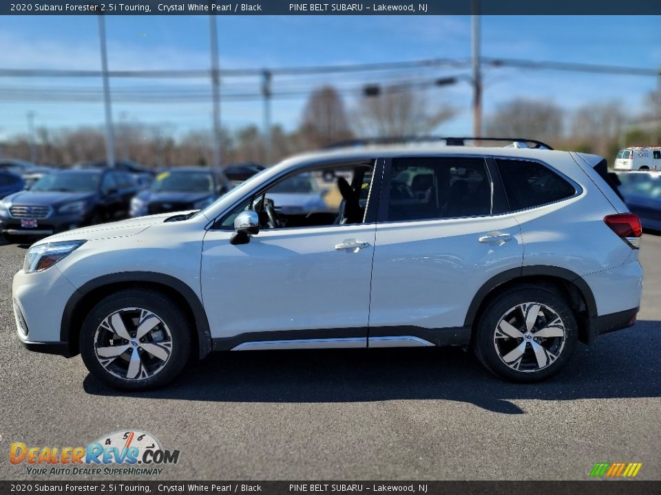 2020 Subaru Forester 2.5i Touring Crystal White Pearl / Black Photo #19