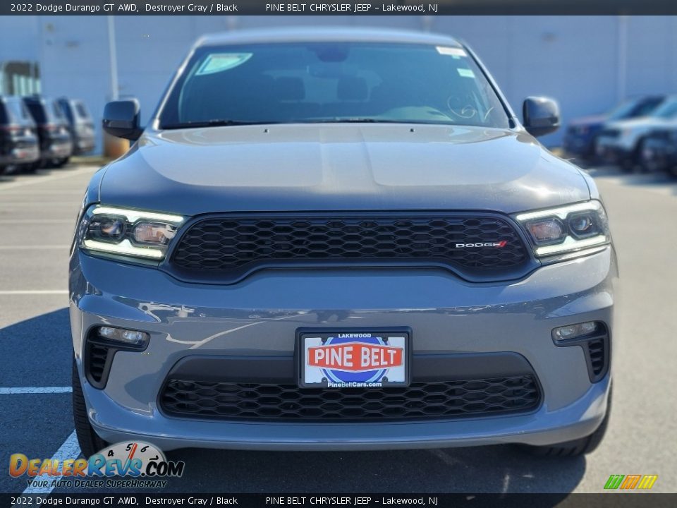 2022 Dodge Durango GT AWD Destroyer Gray / Black Photo #3