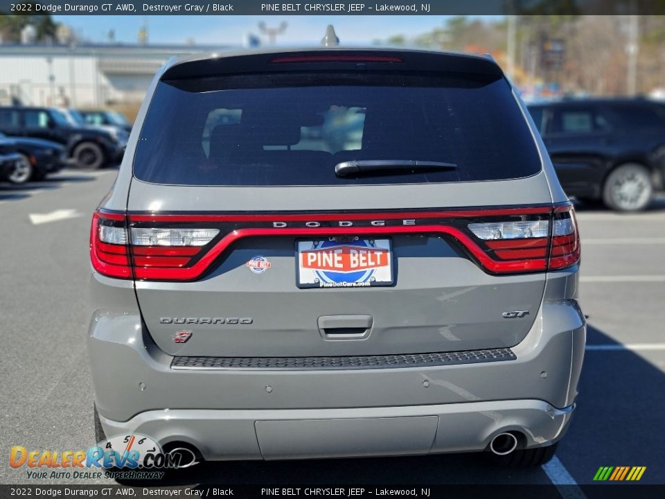 2022 Dodge Durango GT AWD Destroyer Gray / Black Photo #7