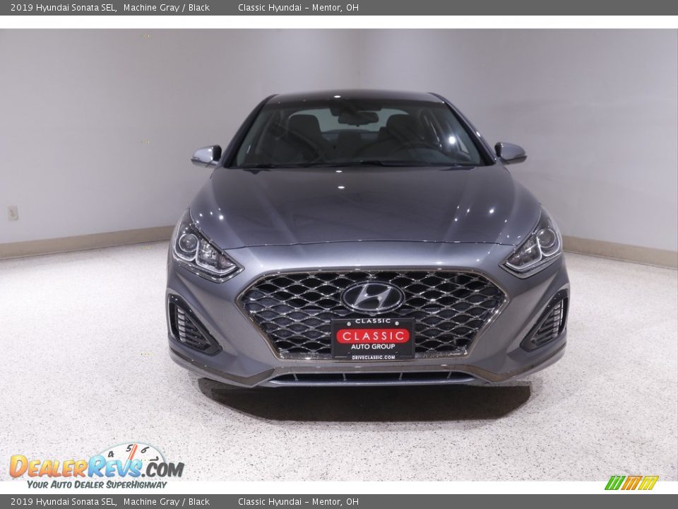 2019 Hyundai Sonata SEL Machine Gray / Black Photo #2