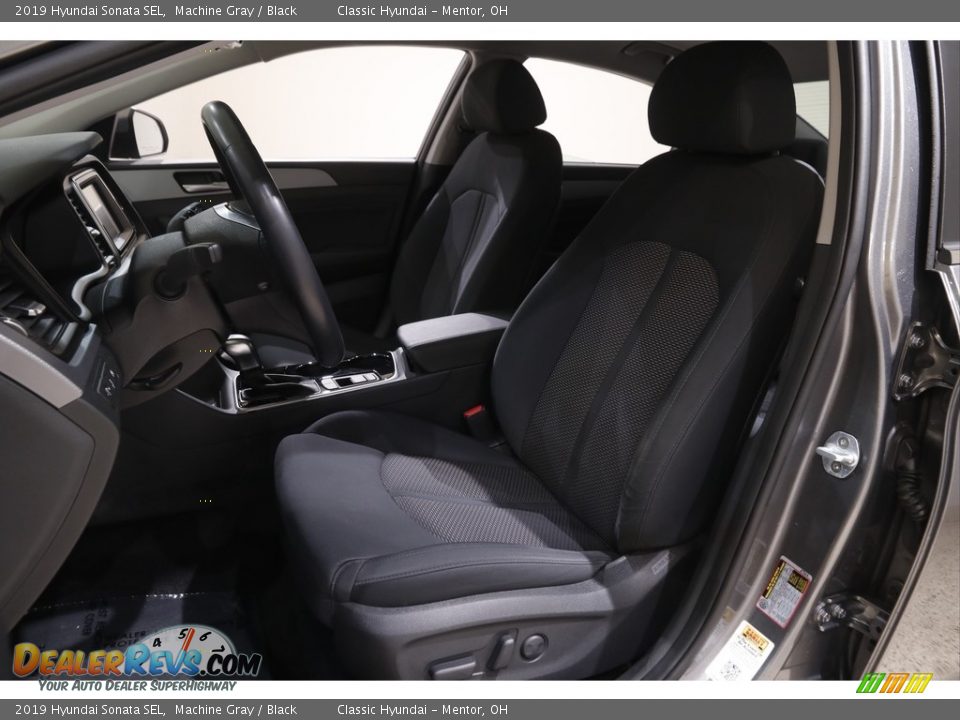 2019 Hyundai Sonata SEL Machine Gray / Black Photo #5