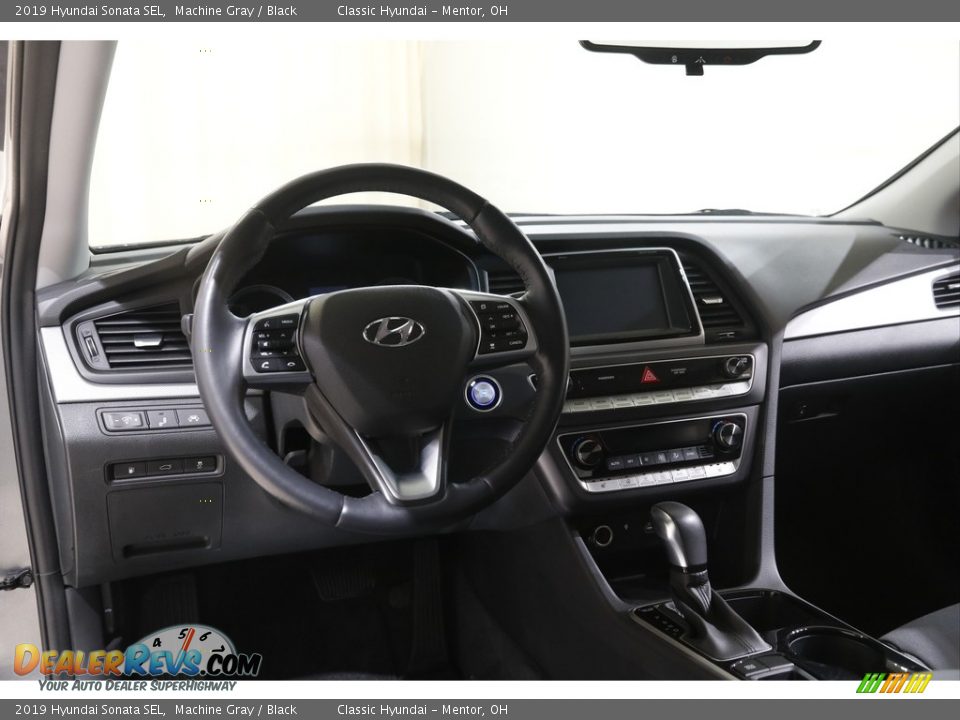 2019 Hyundai Sonata SEL Machine Gray / Black Photo #6