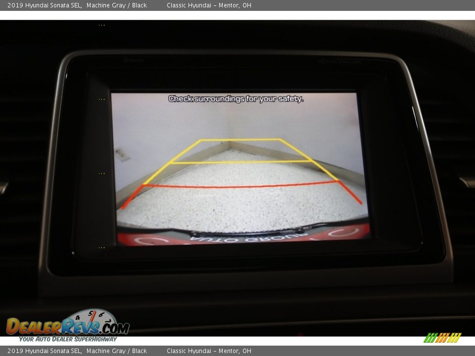 2019 Hyundai Sonata SEL Machine Gray / Black Photo #11
