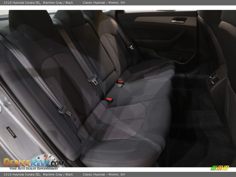 2019 Hyundai Sonata SEL Machine Gray / Black Photo #15