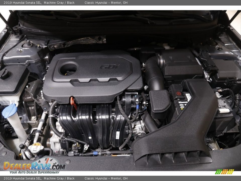 2019 Hyundai Sonata SEL Machine Gray / Black Photo #18
