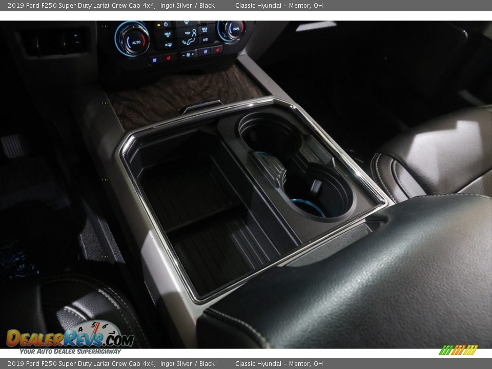 2019 Ford F250 Super Duty Lariat Crew Cab 4x4 Ingot Silver / Black Photo #16
