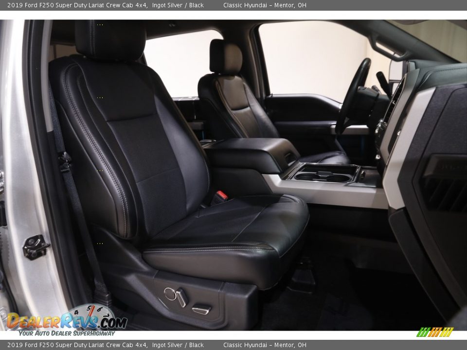 2019 Ford F250 Super Duty Lariat Crew Cab 4x4 Ingot Silver / Black Photo #18