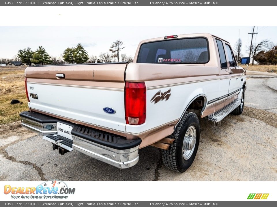 1997 Ford F250 XLT Extended Cab 4x4 Light Prairie Tan Metallic / Prairie Tan Photo #4