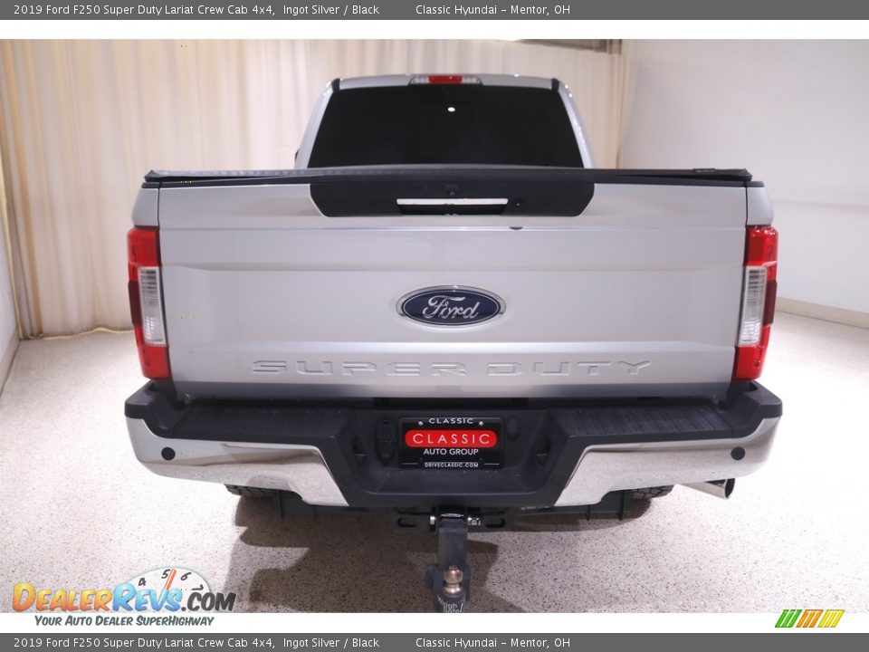 2019 Ford F250 Super Duty Lariat Crew Cab 4x4 Ingot Silver / Black Photo #21