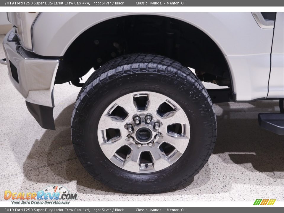 2019 Ford F250 Super Duty Lariat Crew Cab 4x4 Ingot Silver / Black Photo #23